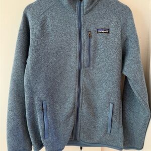 Patagonia Light Blue Fleece Jacket